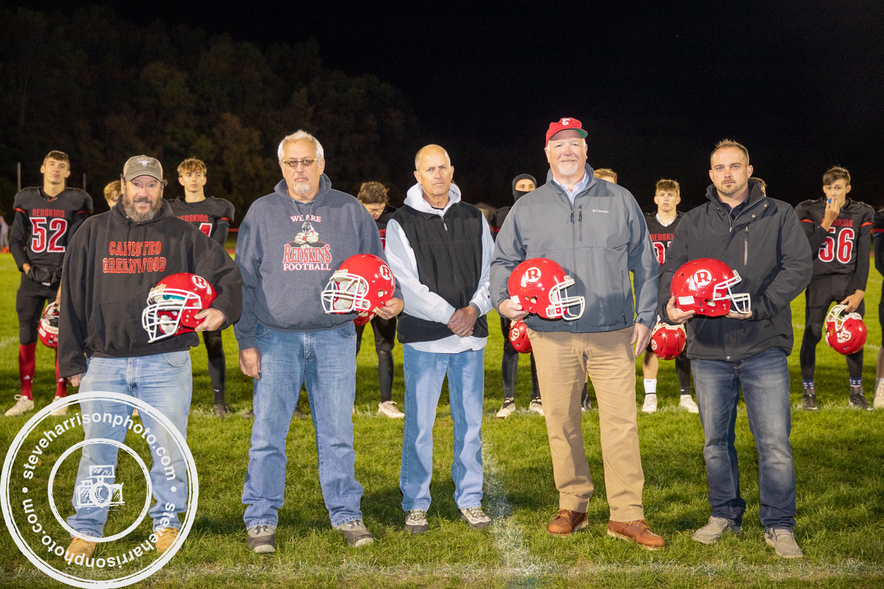 Firstever CanisteoGreenwood Football Hall of Fame inducted during 40