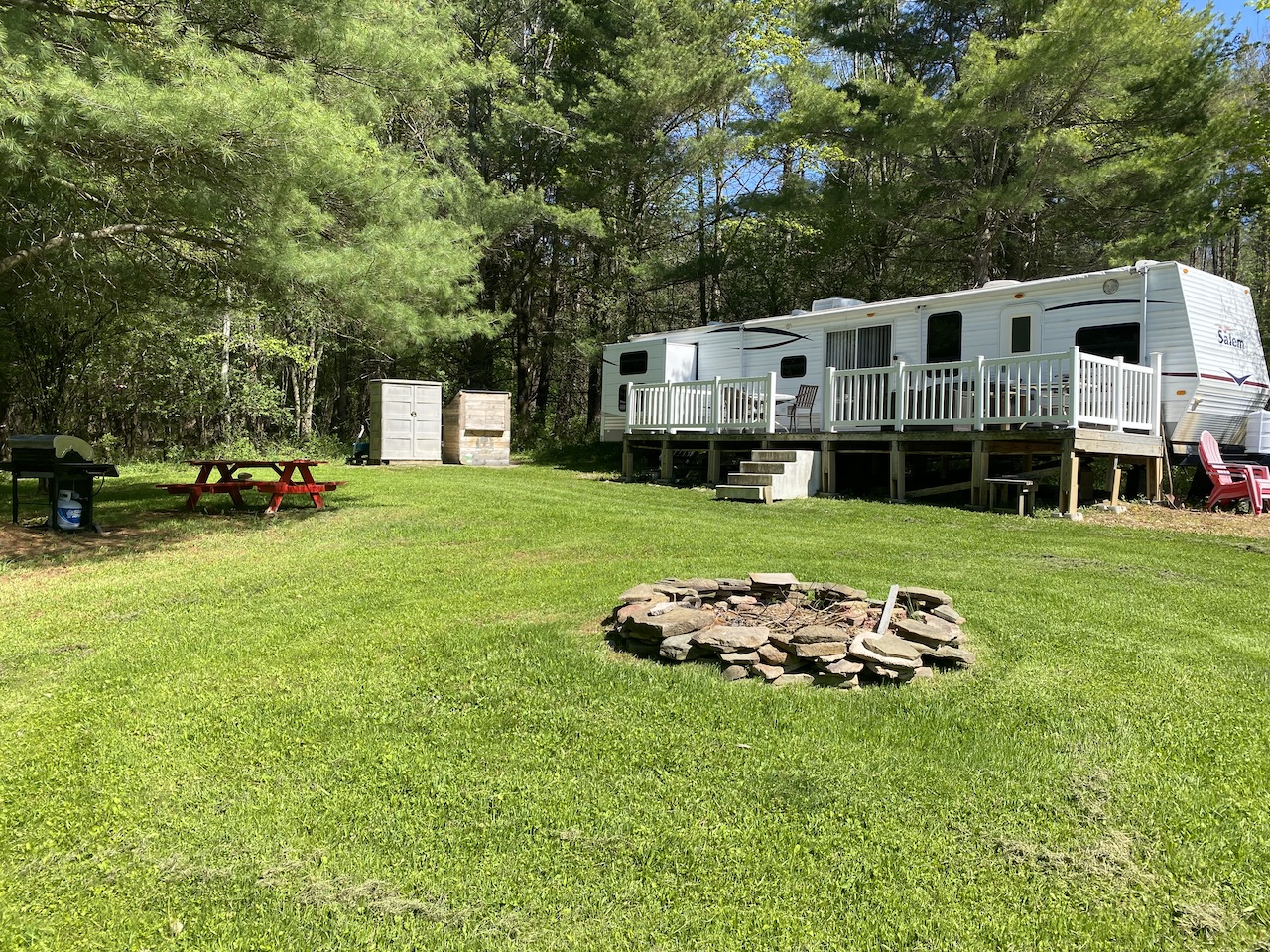 New York Landquest Almond NY property has acreage and borders 4700 acres of state forest The