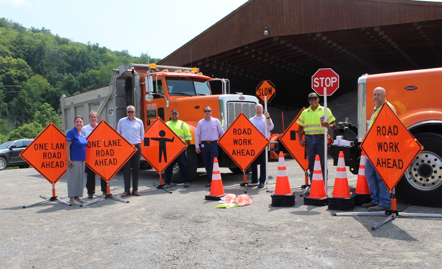 Steuben County Public Works receives safety award - The HORNELL SUN