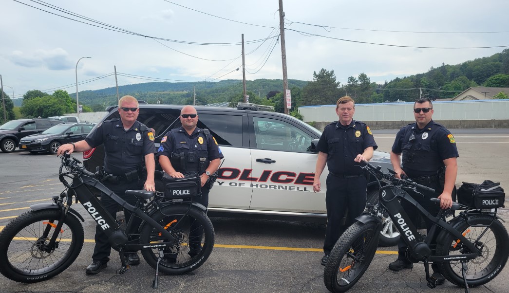 Hornell Police Department Receives 2 EBikes The HORNELL SUN