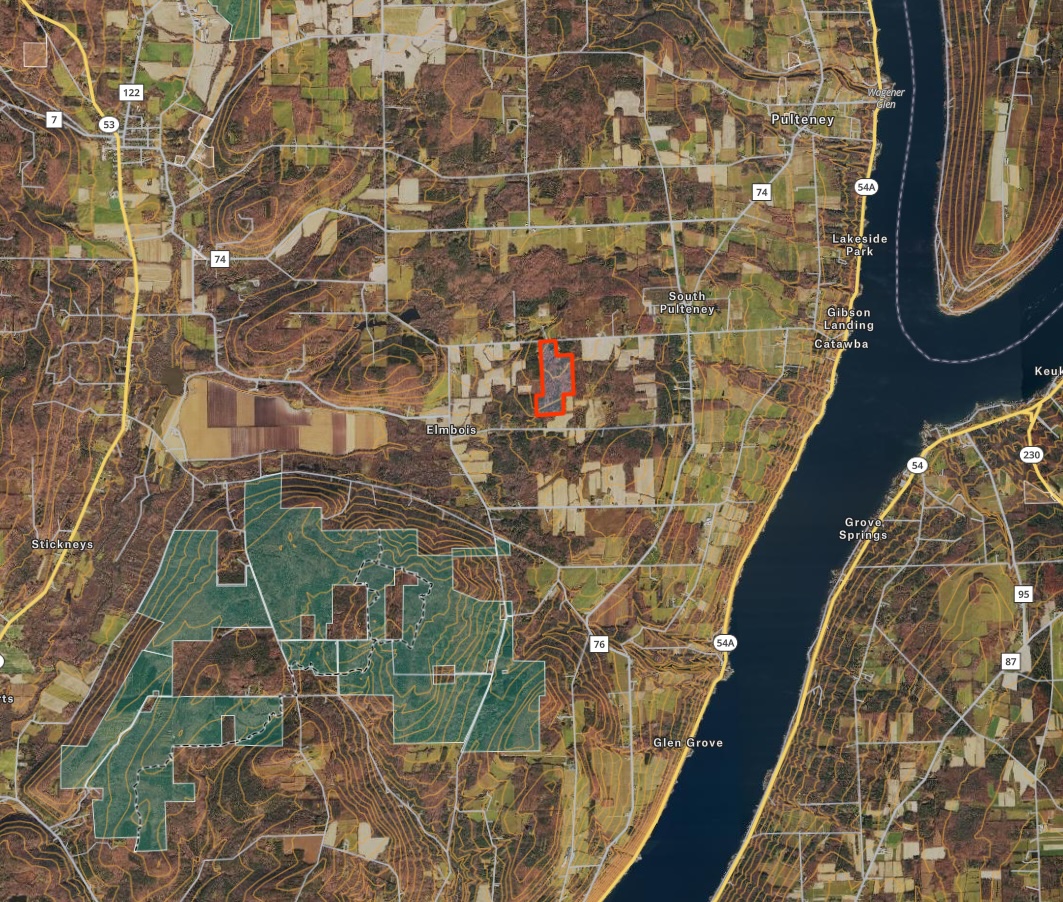 NY Landquest for sale Classic camp with over 100 acres in Pulteney NY